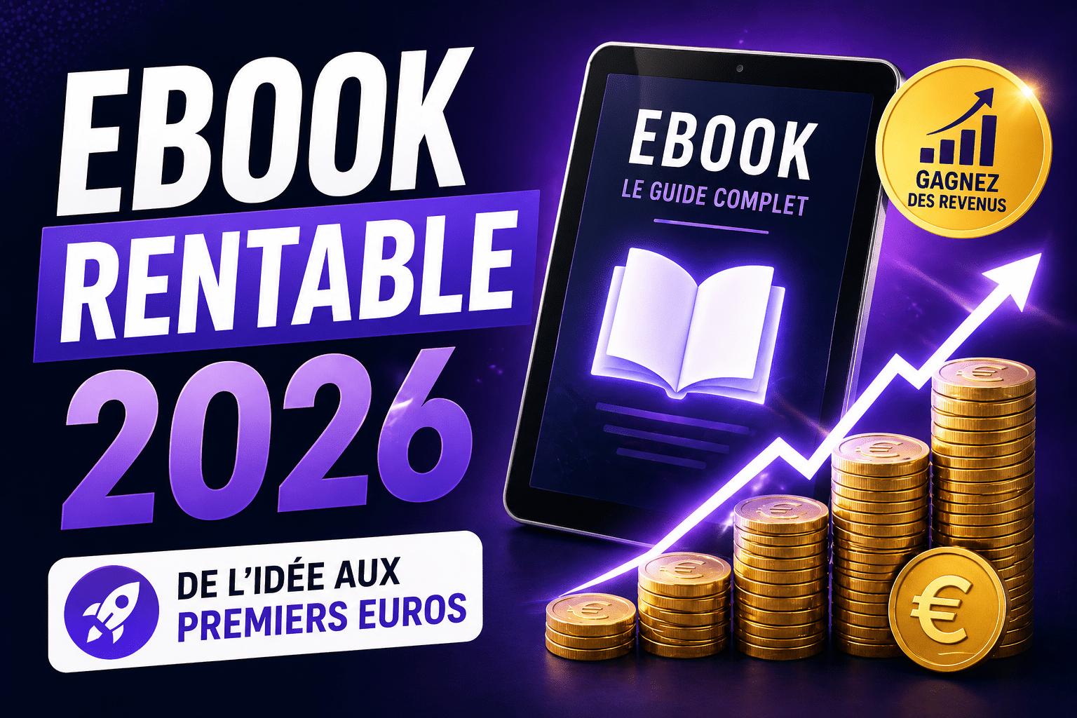 Créer et vendre un ebook en 2026 — guide complet débutant