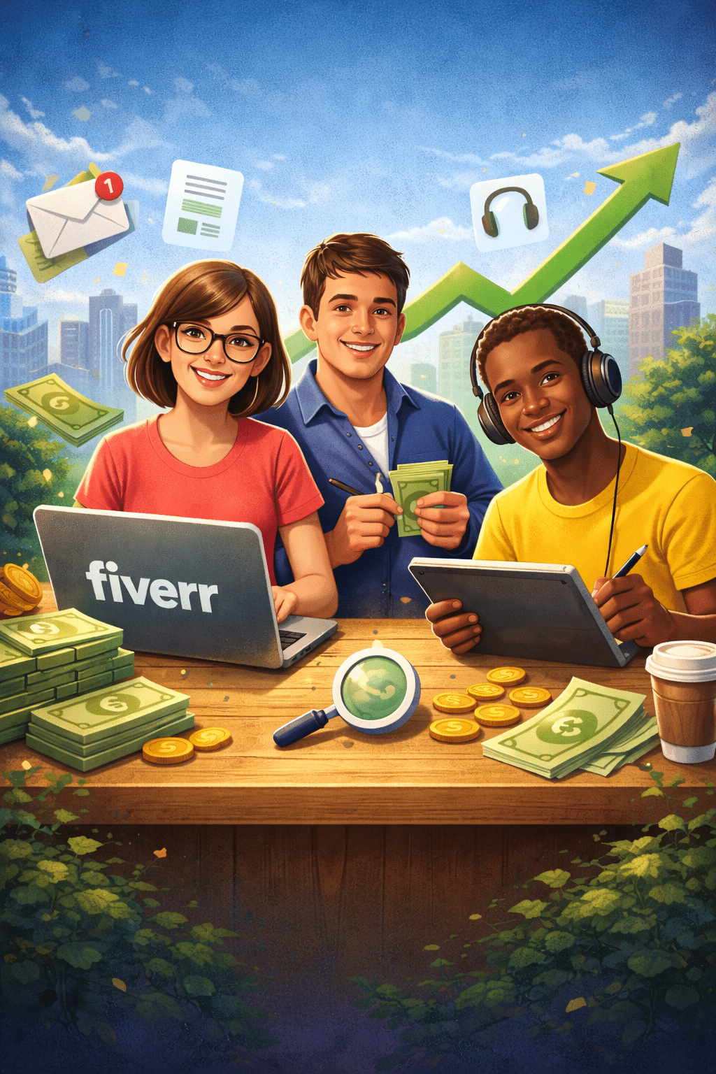 Fiverr en 2026 — comment gagner de l'argent sans expérience
