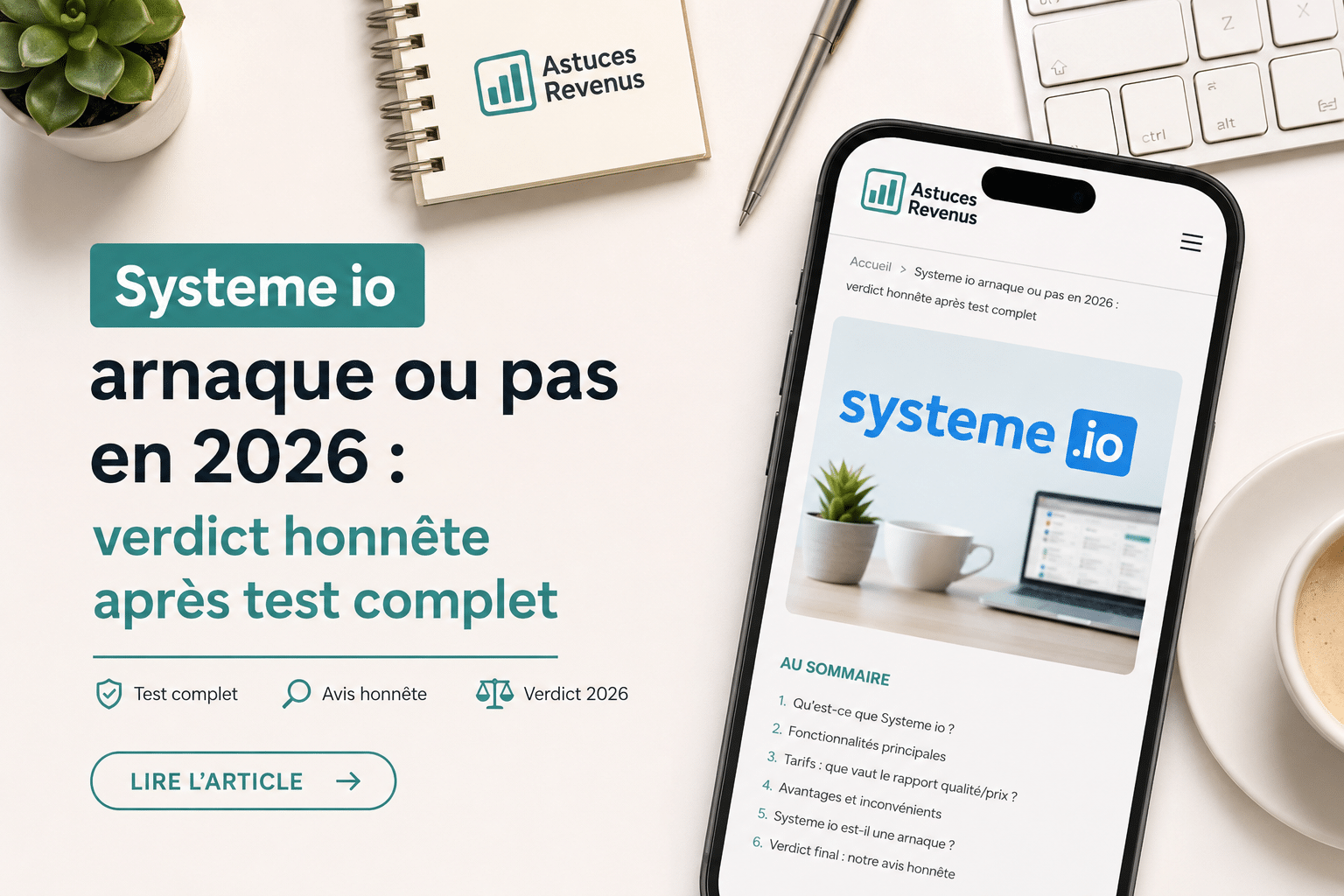 Systeme io arnaque ou fiable en 2026 : verdict après test complet